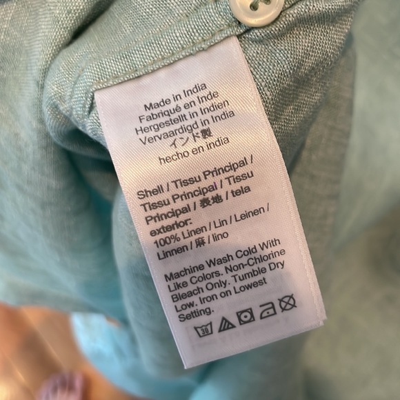 COPY - J. Crew linen shirt - Picture 5 of 7